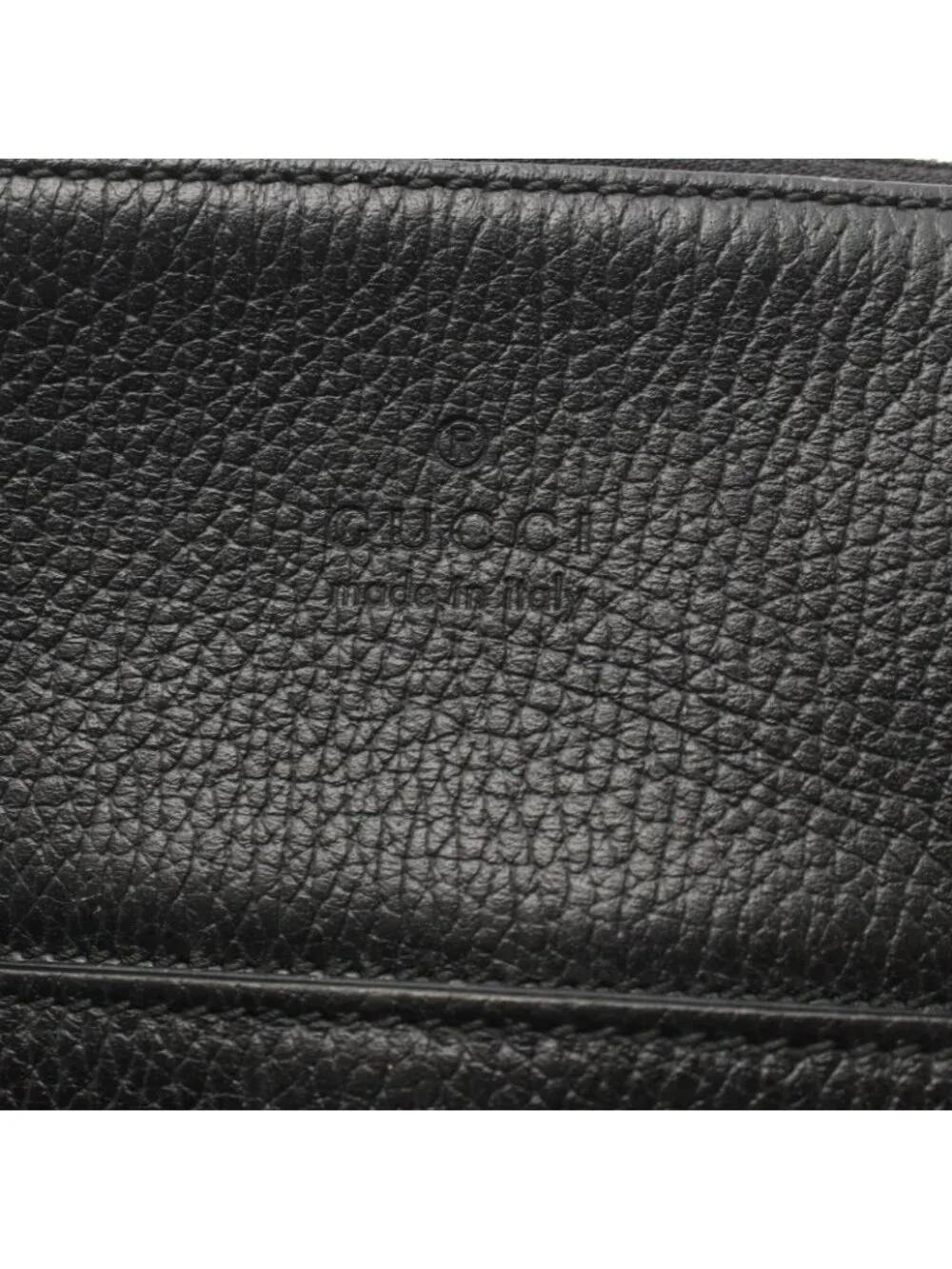 Gucci Shoulder Bag Cosmopolis Black Leather